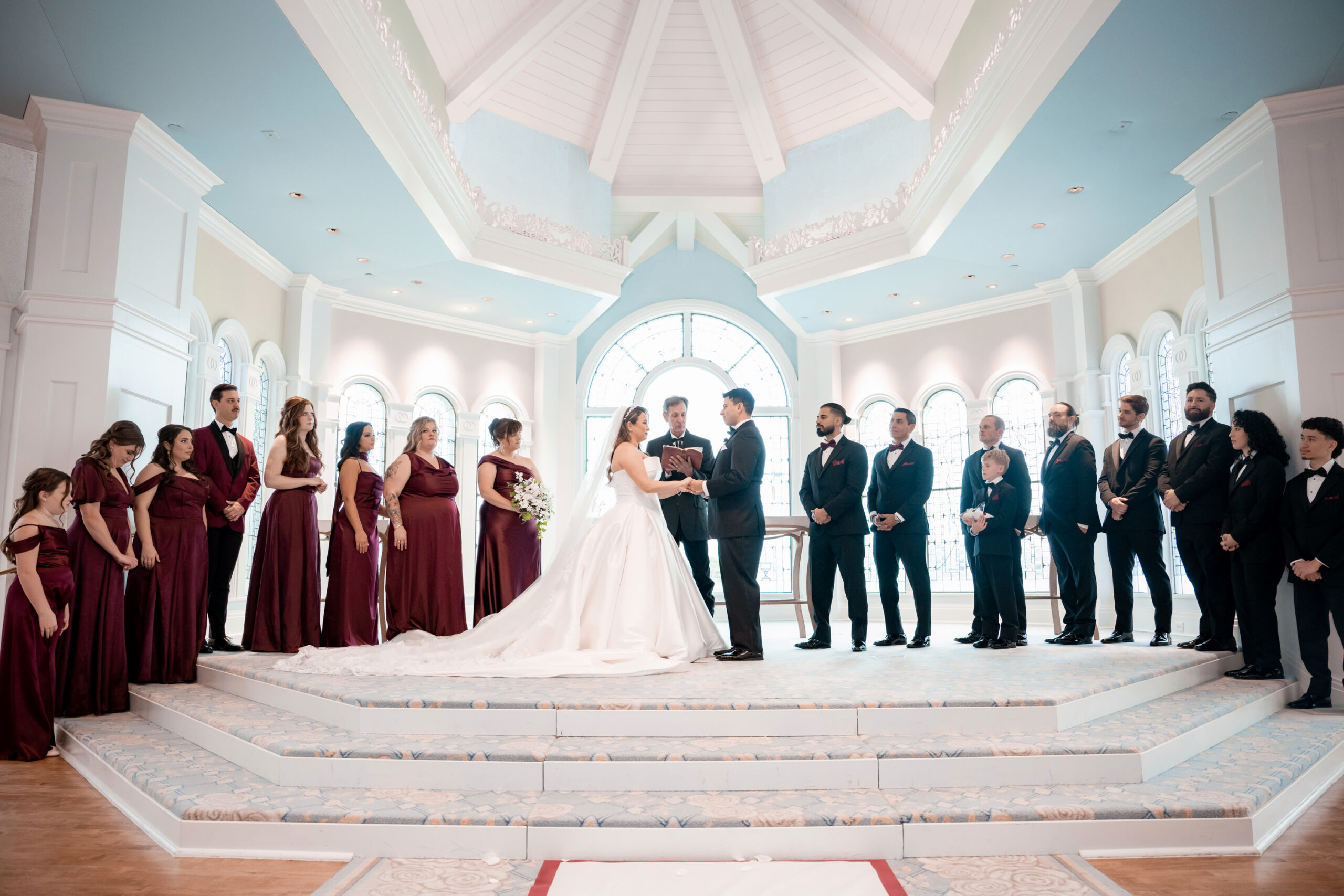 wedding ceremony Disney Wedding Pavilion Orlando wedding venue