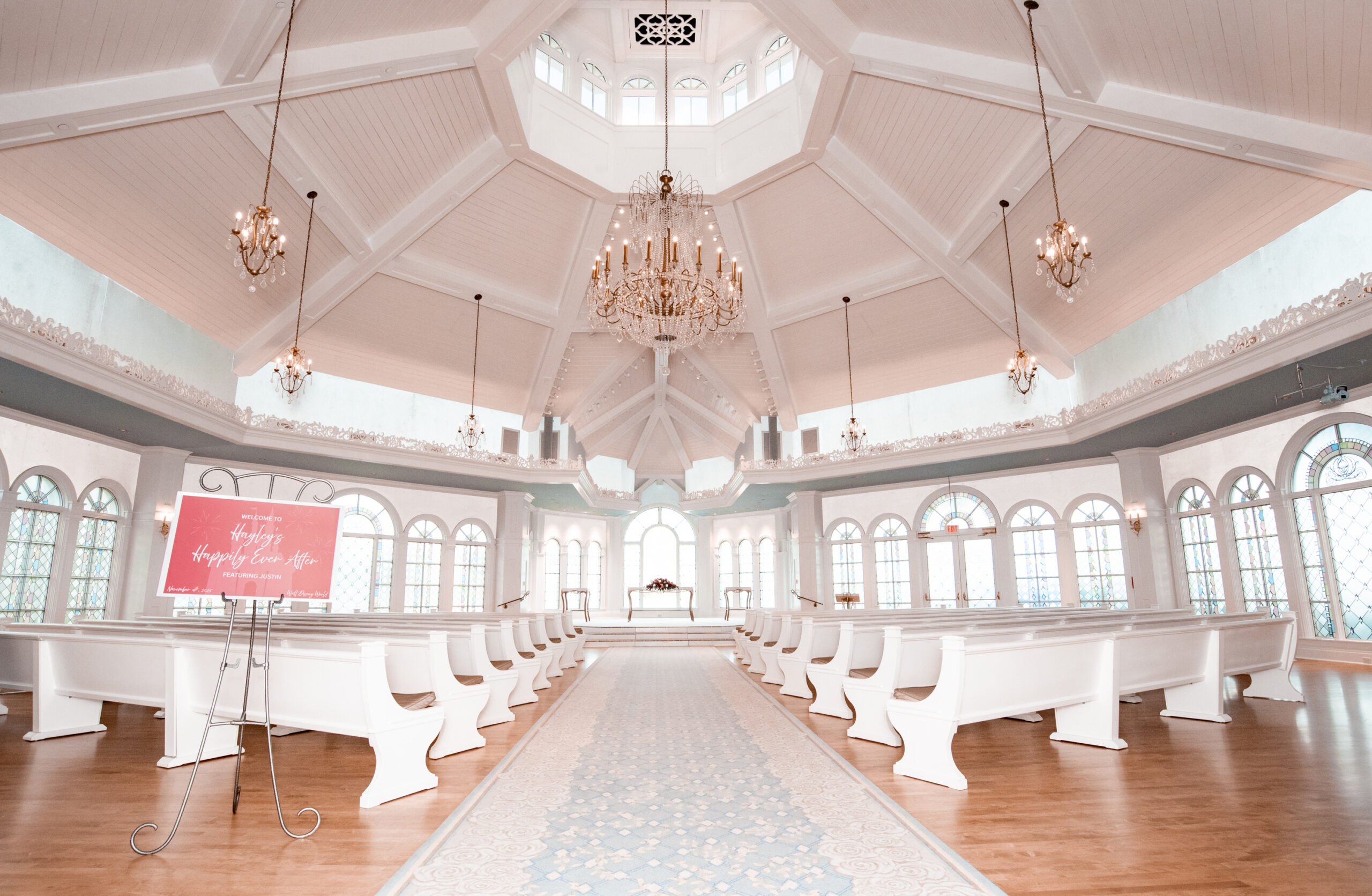 Disney Wedding Pavilion Orlando wedding venue interior
